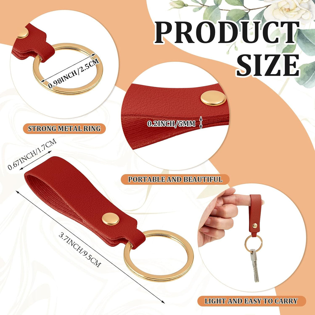 Leatherette Keychain