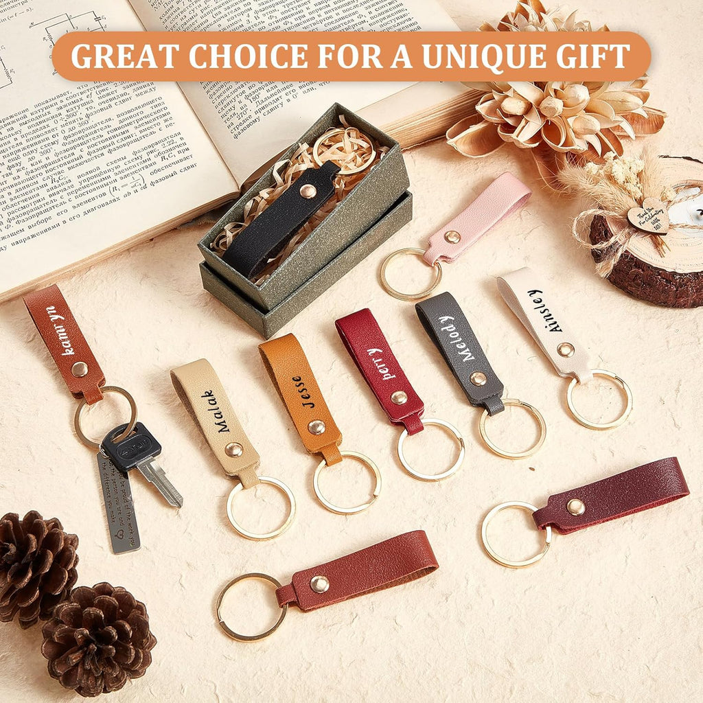 Leatherette Keychain