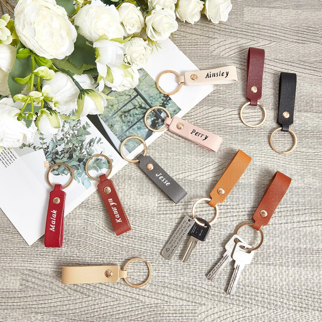 Leatherette Keychain